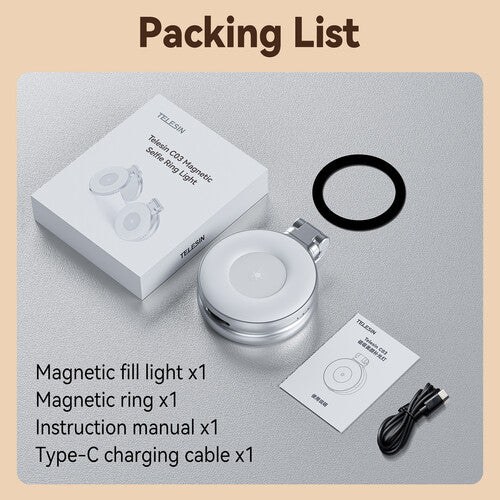 TELESIN Magnetic Beauty Fill Light for Phones