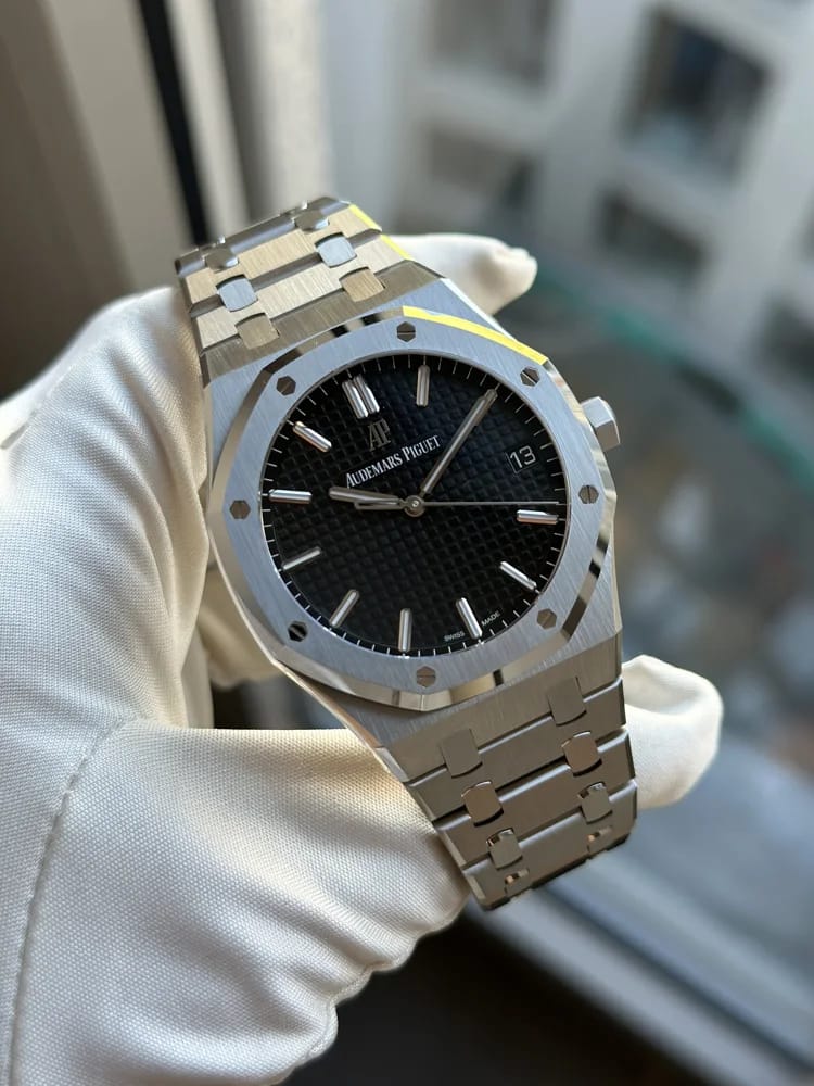 AP Royal Oak Selfwinding Steel Black Dial 41mm