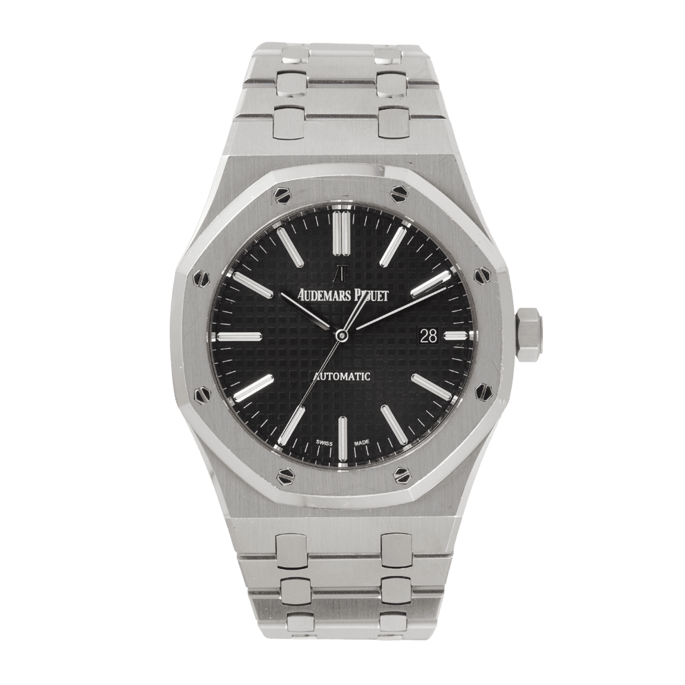 AP Royal Oak Selfwinding Steel Black Dial 41mm