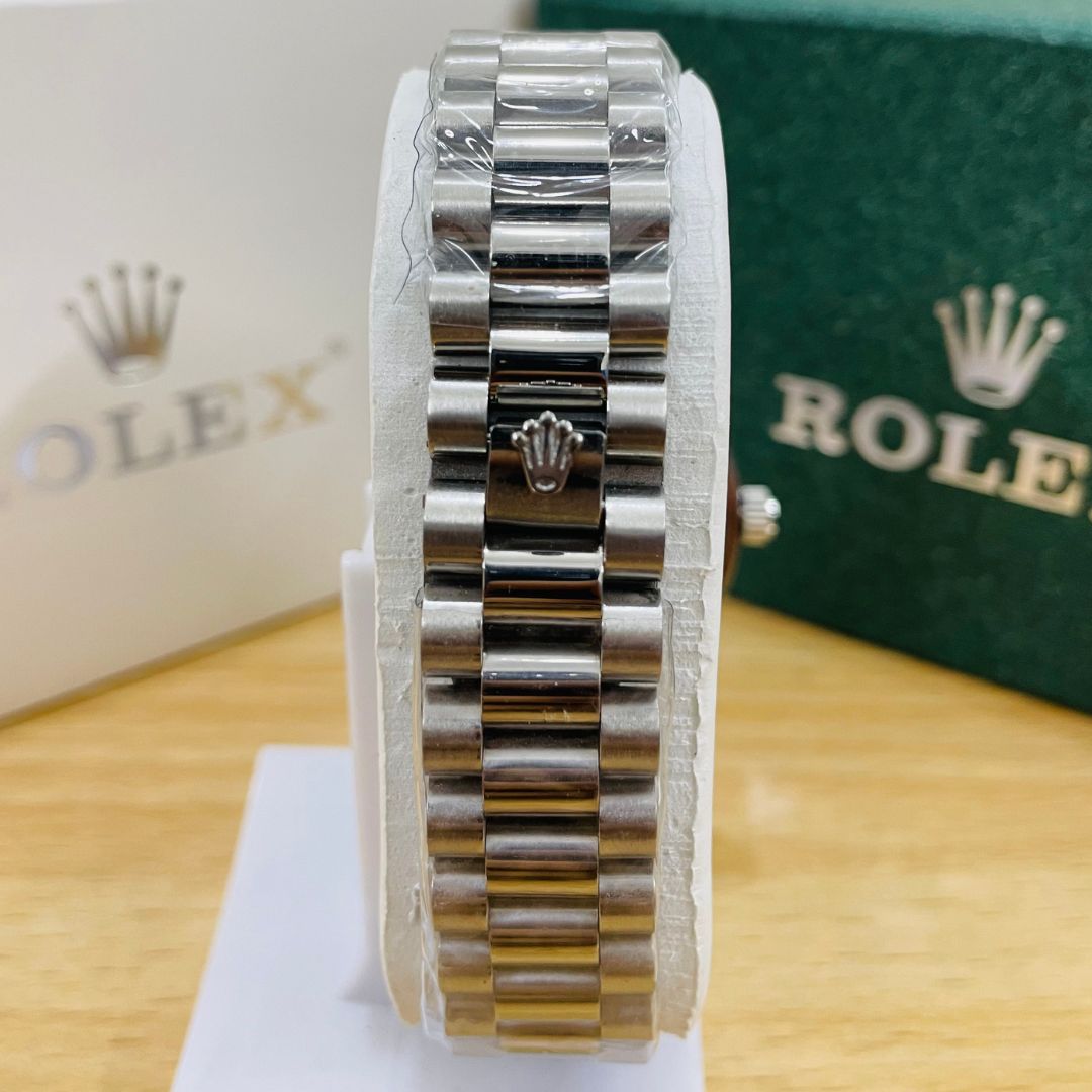 XEON RLX Day-Date - 40MM - Fluted bezel Navy Blue Dial