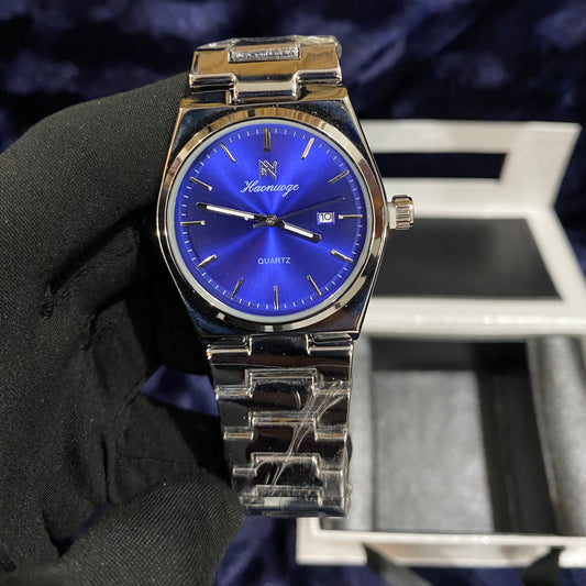 Haonuoge PRX Silver Stainless steel Watch Blue Dial