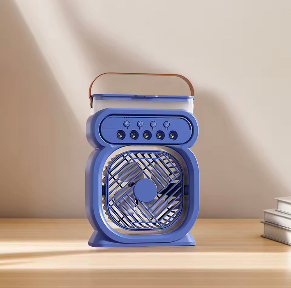 3 in 1 Evaporative Air Conditioner Cooler, Portable Air Conditioner With LED Night Lights, Evaporative Air Cooler Humidifier Fan