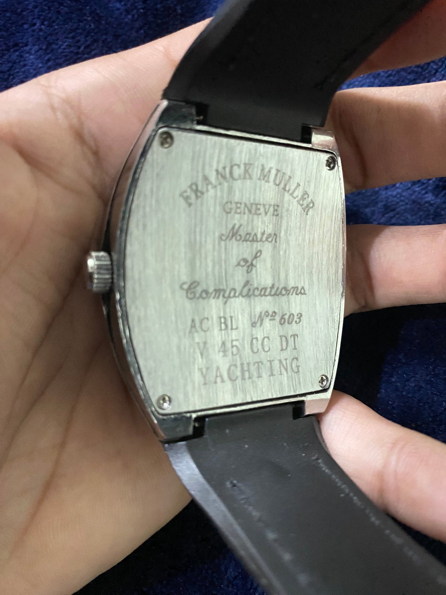 Franck Muller
Vanguard Crazy Hours Men's Watch
Model 45CHACERSILRED