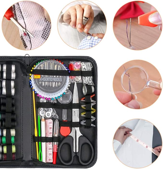172PCs Home Travel & Sewing Kit