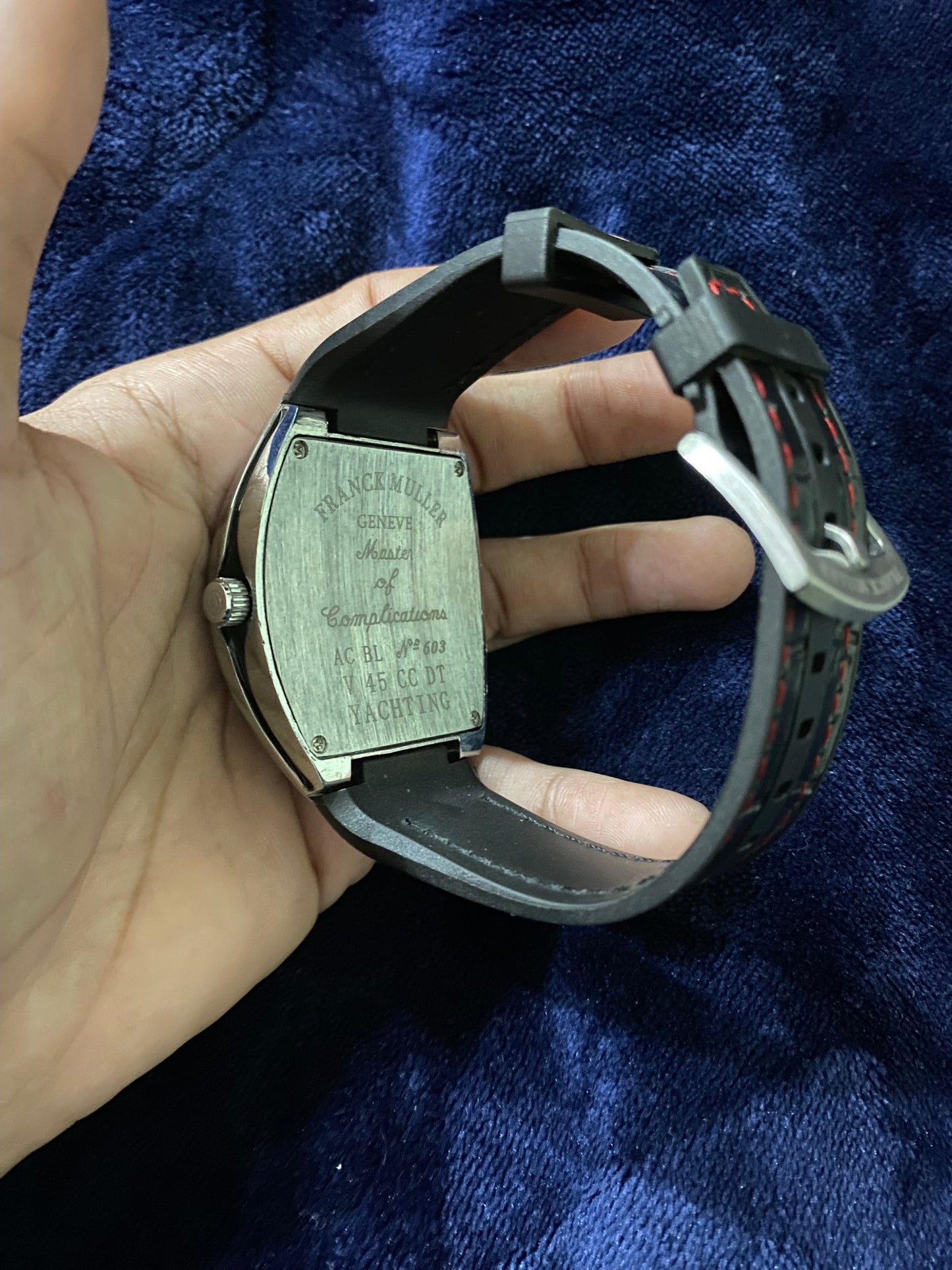 Franck Muller
Vanguard Crazy Hours Men's Watch
Model 45CHACERSILRED