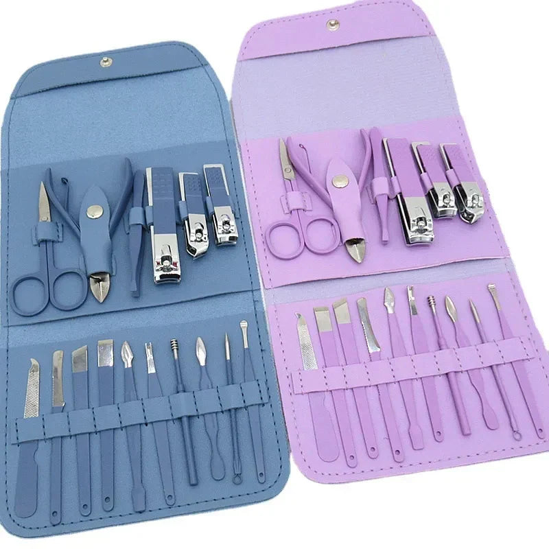 16 PCs Nail Clipper/Manicure & Pedicure Kit