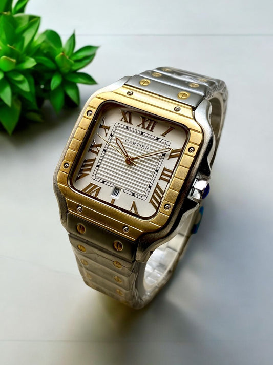 Cartier  - Two Tone - Stainless Steel - 40mm