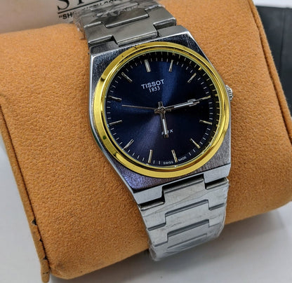 Tissot - PRX - 35mm - Navy Blue Dial - Golden Bezel