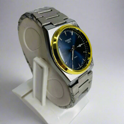 Tissot - PRX - 35mm - Navy Blue Dial - Golden Bezel