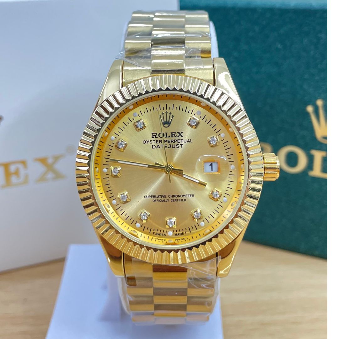 XEON Rlx - 40mm - Stainless Steel - Gold Edition