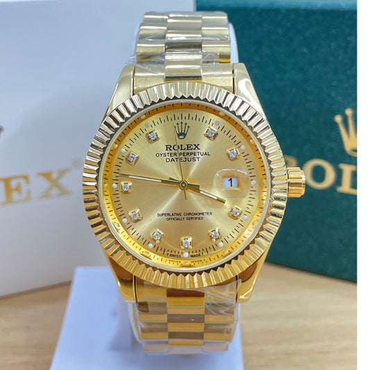 XEON Rlx - 40mm - Stainless Steel - Gold Edition