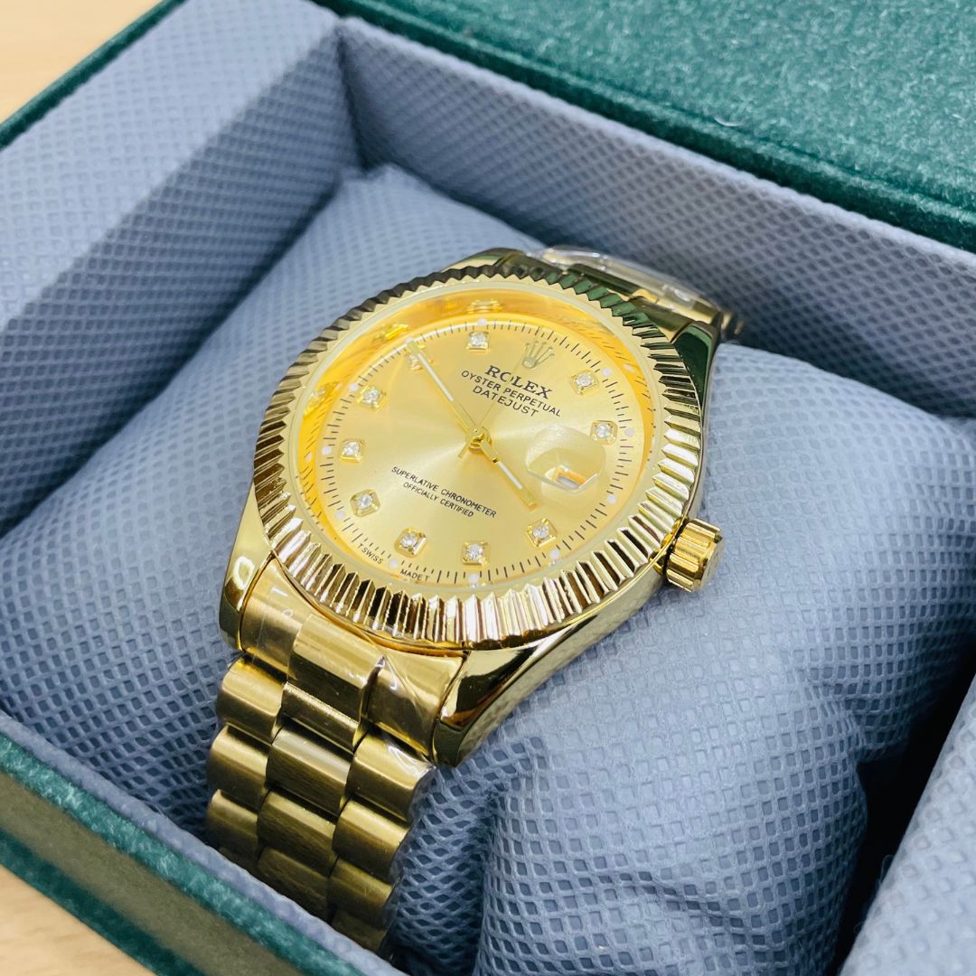 XEON Rlx - 40mm - Stainless Steel - Gold Edition