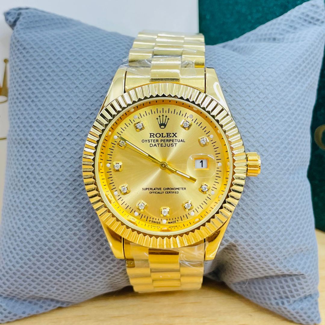 XEON Rlx - 40mm - Stainless Steel - Gold Edition