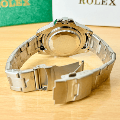 XEON Rlx Explorer II | Oyster Chain | Stainless Steel | White Dial