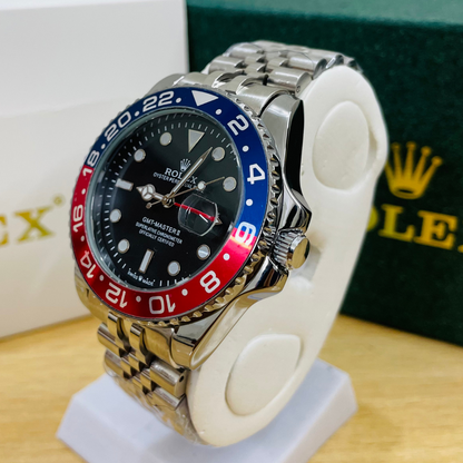 Rlx GMT Master - 40mm - Stainless Steel - Pepsi Jubilee