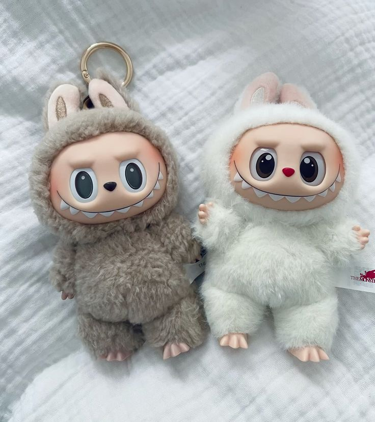 Labubu Macaron Monster Keychain Blind Box (Random Character) - 1 PC